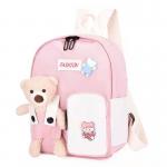 Baby Cartoon Plush Kids School Backpacks Polyester Lining for sale