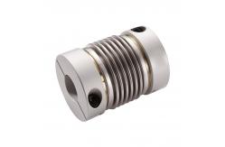 China High Precision Shaft Coupler Silver Flex Shaft Bellows Coupling Customized supplier