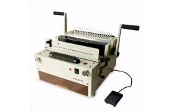 China Multifunction Comb Coil Punching Binding Machine For Notebook supplier
