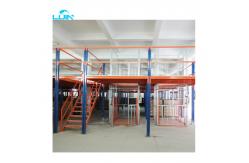 China 2000kgs Loading Industrial Mezzanine Floors Steel Platform Multi Tier Racking supplier