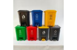 China Classification Large Plastic Trash Containers 240L 660L 1100L Outdoor Plastic Dustbin supplier