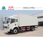 SINOTRUK HOWO 4x2 15T Light Duty Cargo Box Truck for sale