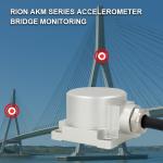 Bridge 3 Direction Vibration Test Sensor , DC 9-36V MEMS Based Accelerometer for sale
