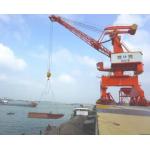 3.2m~6.0m span Portal Grab Crane Shipyard Port Cranes For Bulk Commodities for sale