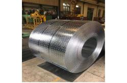 China Q235 Galvanized Metal Chequered Plate 3m-6m PPGI Checker Plate Metal Sheet supplier
