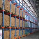 RAL Color Drive Through Racking Q235 Steel Warehouse Pallet Racks for sale
