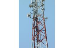 China Painted 15m Telecommunication Lattice Steel Towers supplier
