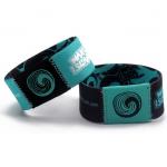 Full Color Print Festival RFID Wristbands Polyester Sublimation Bracelet for sale