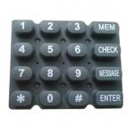 OEM Heat Resistant Silicone Keyboard 50 Shore A For Calculate