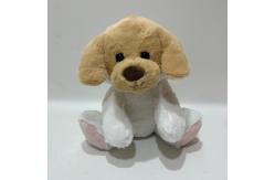 China 28CM Plush Toy Puppy Stuffed Animal in White Bunny Costume for Easter supplier