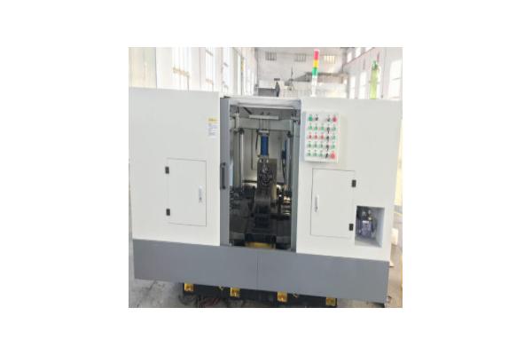 Full Protection Drilling And Tapping Machine For Valve And Pipe Fittings Processing