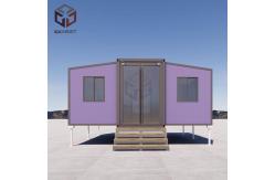China Outdoor Prefab Fold Out Container House For Temporary Housing 20FT supplier