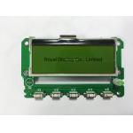 122*32 Graphic LCD Module ST7567 Yellow Green With Backlight 12H Wide Temperature Industrial Display for sale