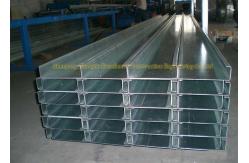 China Zinc Coating Galvanised Square Tube Galvanized Steel C Shape Purlin supplier