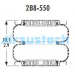 Customized Goodyear Air Spring 2B8-550 W01-358-7325 Firestone Suspension Air Shock for sale