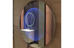 China Hotel 3D Infinity Tunnel Mirror Silver Lenses Fashionable With Touch Sensor supplier