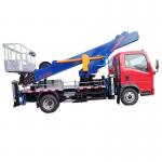 China CE/ISO Certified 4*2  30m Hydraulic Manlift Reach for Solar Farm Installation in Arid Regions for sale