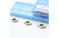 China DCMT07 DCMT11 Cermet CNC Turning Inserts , Cermet Turning Inserts For CNC Machine supplier