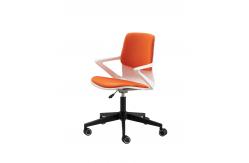 China Swivel Training Room Tables And Chairs H680 Classroom Plastic Chairs supplier
