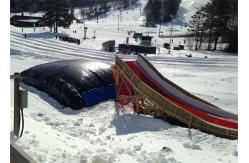 China Customized Big Trampoline Park Inflatable Foam Pit Freefall Air Bag supplier