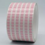 1mil Pink Matte High Temperature Resistant Polyimide Label 6mmx5mm for sale