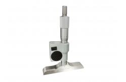 China Digital Depth Micrometer 0-50mm with Interchangeable Rods for Wide Measurement supplier