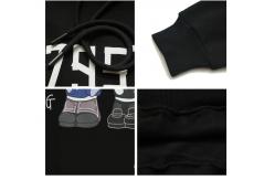 China Customized Logo Printing 2024 Men's Plus Size Hoodies with Thick Fleece and Cartoon Print supplier