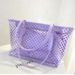 transparent PVC beach bag for sale