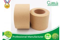 China Automatic Adhesive Custom Printed Kraft Paper Tape For Packing / Wrapping supplier