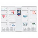 Click Collect Automated Lockers Coolant Parcel Delivery Locker 24 Hours For Nutrition Food Grocery for sale
