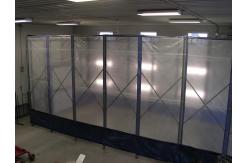 China CoatTech Retractable Spray Booth For Industrial Efficiency , Retractable Paint Booth supplier