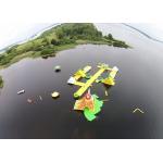 Floating Inflatable Water Games / Inflatable Aqua Park With Digital Printing for sale