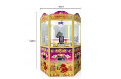 China 6 Player Mini Coin Pusher Arcade Game Machine Wheel Fortune Bonus supplier