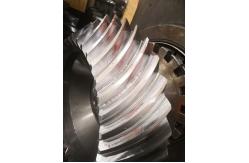 China Custom Made 10 Module Helix Spiral Bevel Gears  for Heavy Duty Applications supplier