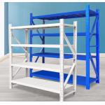 Boltless Medium Duty Storage Rack Shelving Unit , Industrial Long Span Shelving Racks for sale