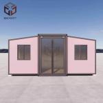 Tiny Prefab Expandable Roof Container House With EPS Sandwich Wall