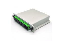 China FTTH Fiber Patch Panel Cassette Optic Fiber Plc Splitter 1x4 1x8 1x16 supplier