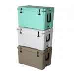 75L Wheeled Rotomolded Ice Box With PU Insulation