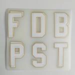 Custom Iron On Jersey Number Heat Transfers Football Jersey Letters And Numbers