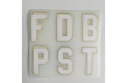 China Custom Iron On Jersey Number Heat Transfers Football Jersey Letters And Numbers supplier