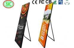 China Ultra High Definition Advertising Vertical P2.5 P3 LED Poster Display Can Display supplier