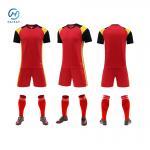 Custom Football Club Training Kit with Light Weight Fabric Customizable Number