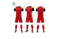 China Custom Football Club Training Kit with Light Weight Fabric Customizable Number supplier