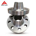 Gr2 Titanium Weld Neck Flange , 6 DN150 CL600 Chemical WNRF Flange for sale
