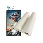 Digital Inkjet Poly Cotton Canvas 400gsm Glossy Wide Format For Pigment Dye Inks for sale