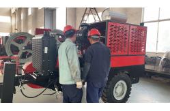 China Max Puller 12Ton ADSS Cable Transmission Line Stringing Equipment supplier