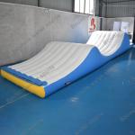0.9mm PVC Tarpaulin Inflatable Water Game Bridge For Lake for sale