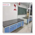 Multifunctional and Blue Chemistry lLaboratory Furnitures Lab Bench with High Safety for sale