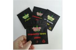 China Aluminum Foil Zip Lock Plastic Pouches Packaging Resealable Three Side Sealed supplier