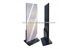 China Sport Fittness Dual Function Mirror Lcd Advertising Kiosk 300 Cd/M2 supplier